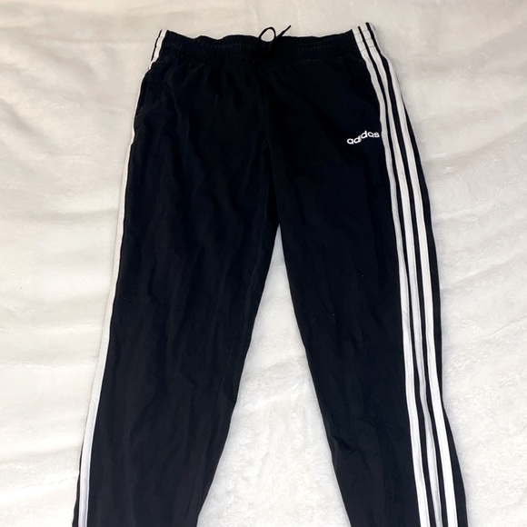ADIDAS Striped Joggers Size Medium Long NEVER WORN - Picture 2 of 5